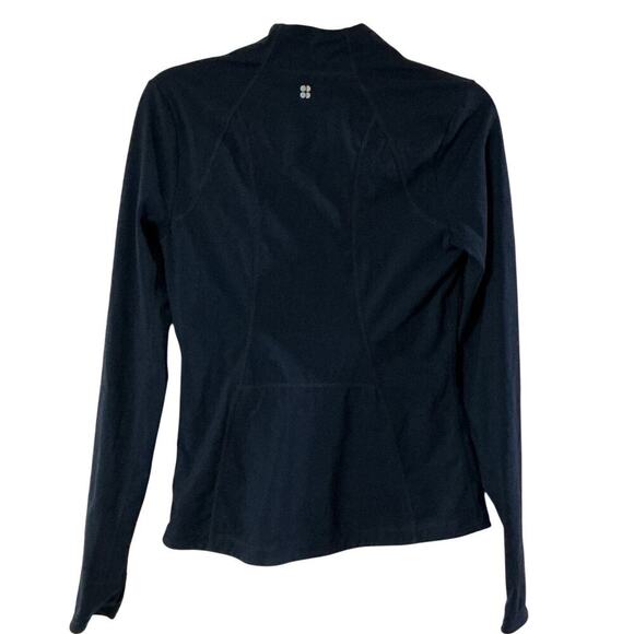 Sweaty Betty Power Workout Full Zip Jacket Navy Blue Small - Picture 4 of 9